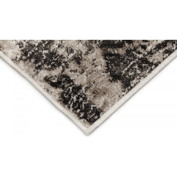 Viscose vloerkleed Casablanca Vintage - Zilver