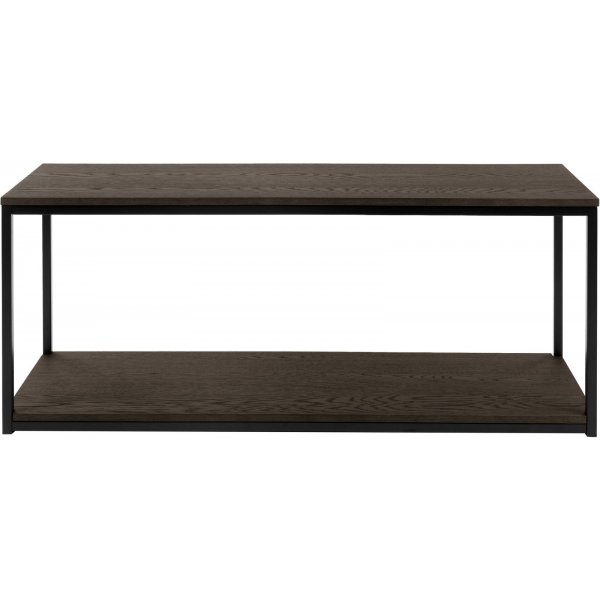 Natalie TV-bnk - Mrkbrun ekfaner