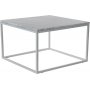 Accent soffbord 75 - Vit marmor