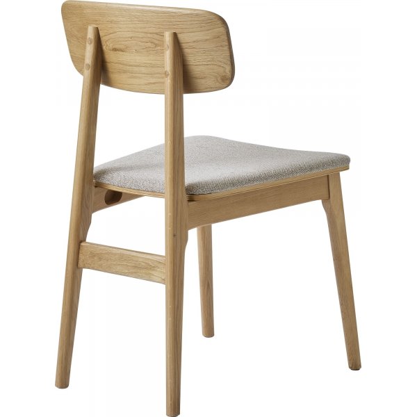 Chaise de salle à manger Kleppen - Sable/chêne Chaise de salle à manger Kleppen - Sable/chêne