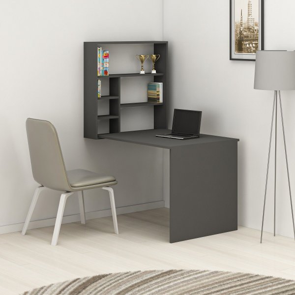Sedir hrnskrivbord 59x90 cm - Antracit