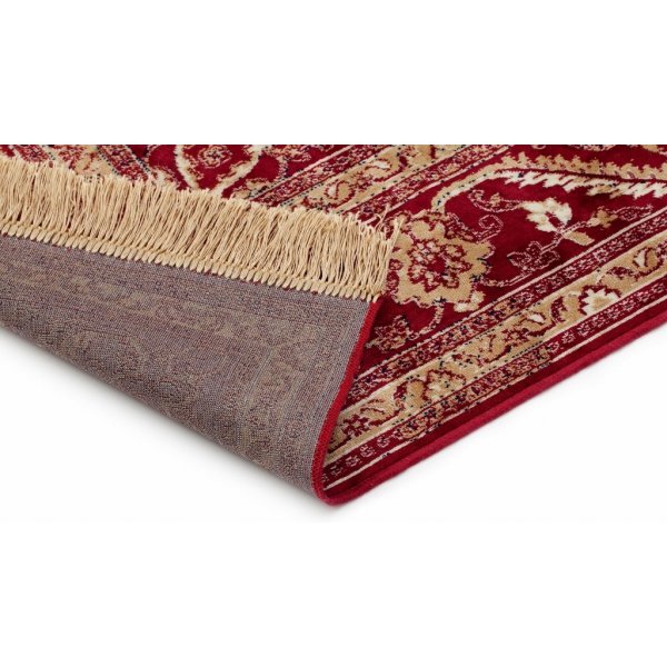 Viskosmatta Casablanca Kashan - Röd Viskosmatta Casablanca Kashan - Röd