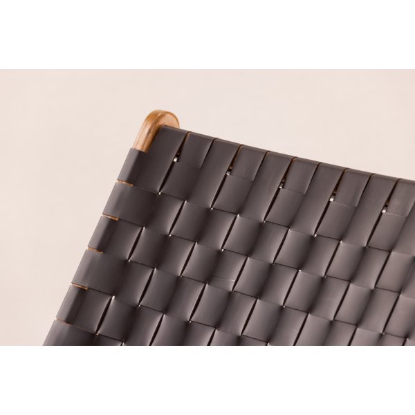 Fauteuil Rike - Marron/teck Fauteuil Rike - Marron/teck