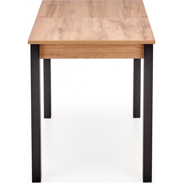 Table à manger Dulce 100-138 cm - Noir Table à manger Dulce 100-138 cm - Noir