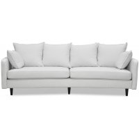 Gotland 3-sits svängd soffa - Off-white linne Gotland 3-sits svängd soffa - Off-white linne