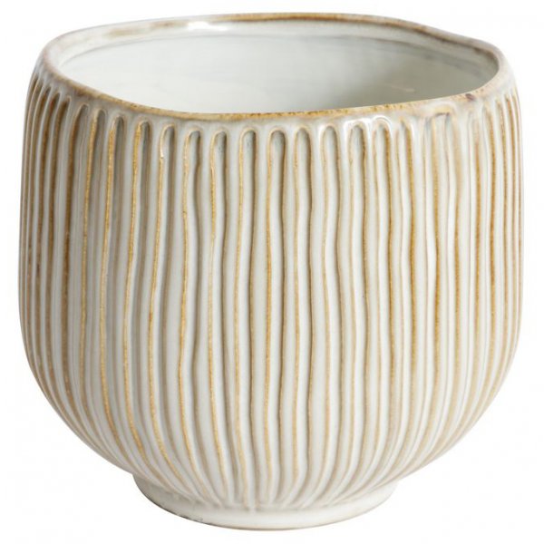 Vas Knopp H15 cm - Vit