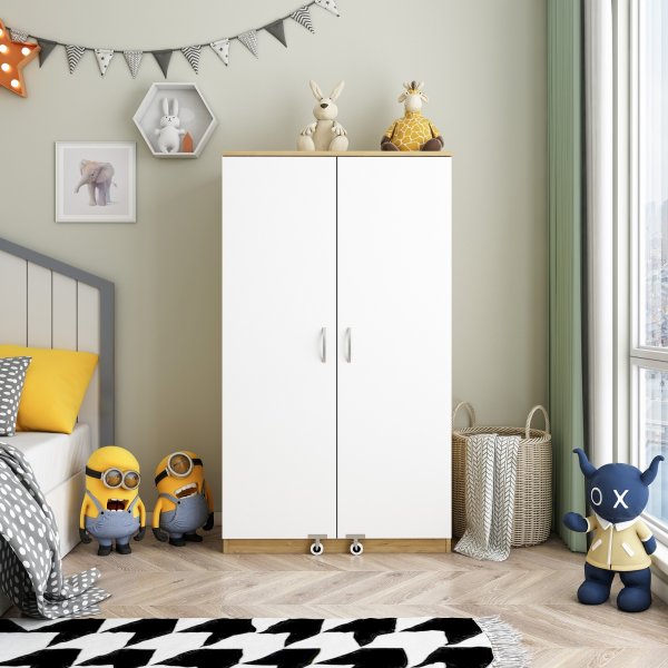 Paose garderob - Ek/vit Paose garderob - Ek/vit