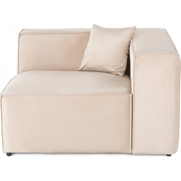 Lora hoekmodule rechts - Crme