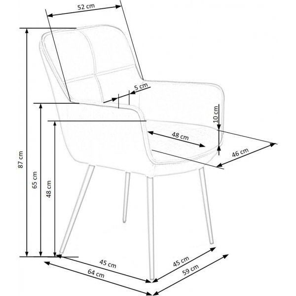 Fauteuil Cadeira 463 - Vert
