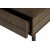 Table basse Inez en chne huil marron avec coffre de rangement - 120x62 cm