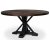 Table  manger ronde 150 cm - Marron / Noir