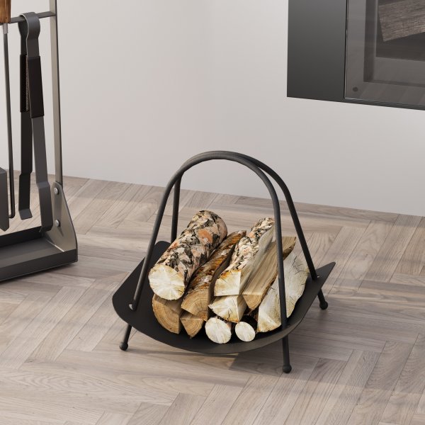 Panier en bois Plato 17 - Noir Panier en bois Plato 17 - Noir