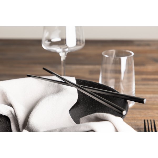 Wabi sabi ätpinnar - Svart Wabi sabi ätpinnar - Svart