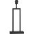 Pied de lampe tige - Noir - 47 cm