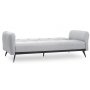 Sandbck 2-sits bddsoffa - Ljusgr/svart
