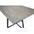 Kvarnåsen matbord 250 cm - Teak/svart