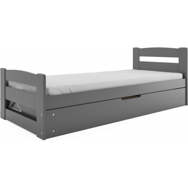 Ernie juniors�ng med f�rvaring 90 x 200 cm - Valfri f�rg