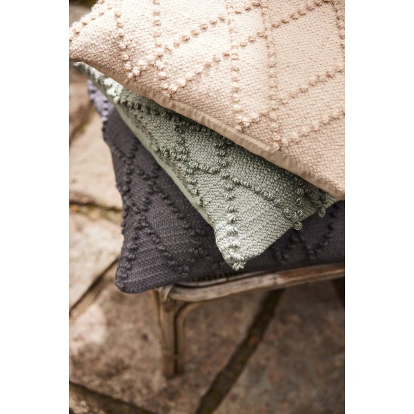 Alma kussenhoes 50 x 50 cm - Grijs