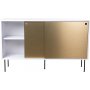 Volume sideboard 132 cm - Vit/mssing