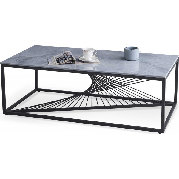 Table basse Eterneco 120 x 60 cm - Marbre gris Table basse Eterneco 120 x 60 cm - Marbre gris