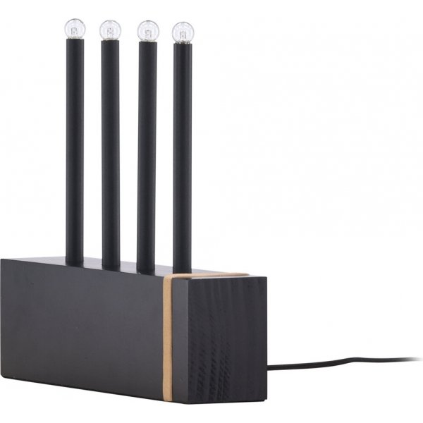 Fjällberget ljusstake - Svart/Guld Fjällberget ljusstake - Svart/Guld