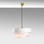 Stage taklampa Ø40 cm - Vit