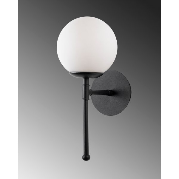 Mudoni vägglampa 953-1 - Svart Mudoni vägglampa 953-1 - Svart