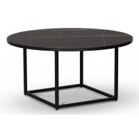 Sintorp runt soffbord Ø90 cm - Svart marmor (Exklusive laminat) Sintorp runt soffbord Ø90 cm - Svart marmor (Exklusive laminat)