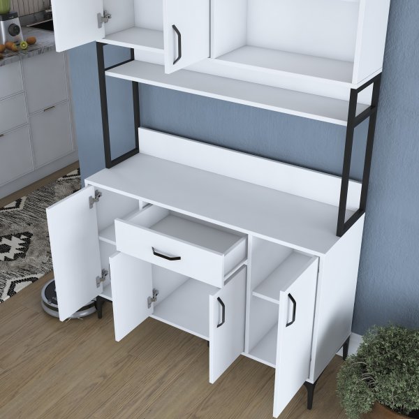 Armoire Jericho 128 - Blanc Armoire Jericho 128 - Blanc