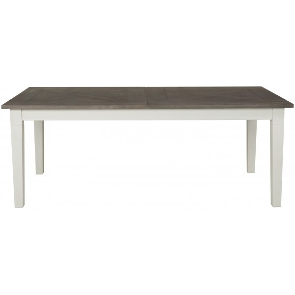 Marstrand matbord butterfly 200-290 cm - Ljusgrå/Rökbetsat lackerad ekfanèr Marstrand matbord butterfly 200-290 cm - Ljusgrå/Rökbetsat lackerad ekfanèr