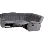 Madrid hrnsoffa (recliner) - Gr (Tyg)