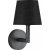 Applique Columbus - Noir rustique - 22 cm