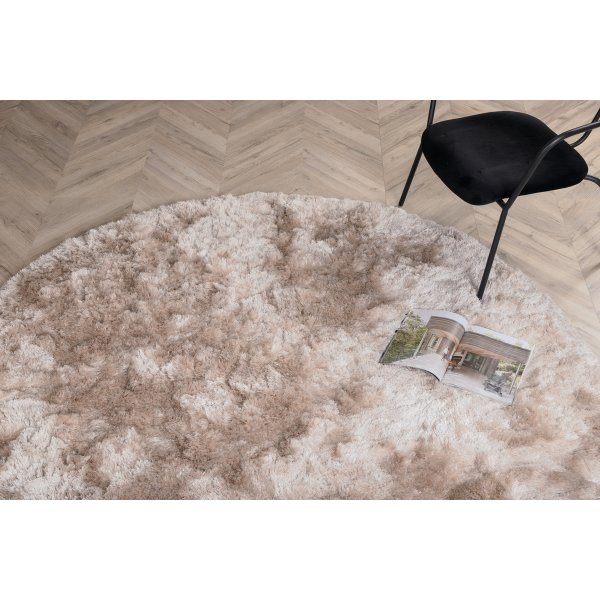 Lumen ryamatta - Polyester couleur champagne