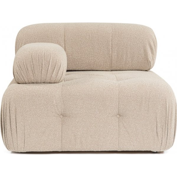 Blanca vänstermodul - Mörk beige Blanca vänstermodul - Mörk beige