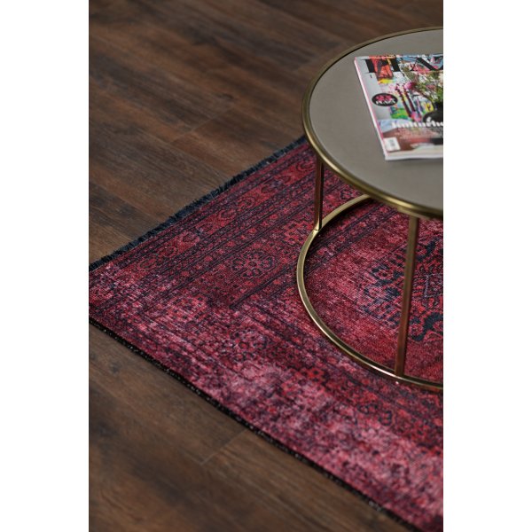 Tapis en coton Adana Boccara Rouge Tapis en coton Adana Boccara Rouge