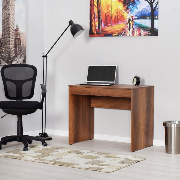 Comerse skrivbord 90 x 55 cm - Valnöt Comerse skrivbord 90 x 55 cm - Valnöt