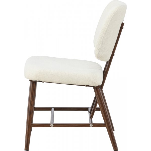 Midland f�t�lj - Vit boucl�