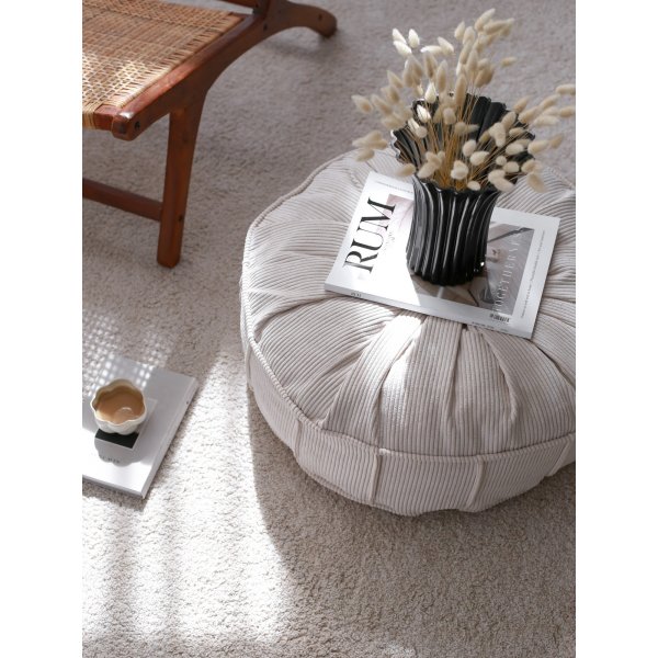 Pouf Vintage - Blanc