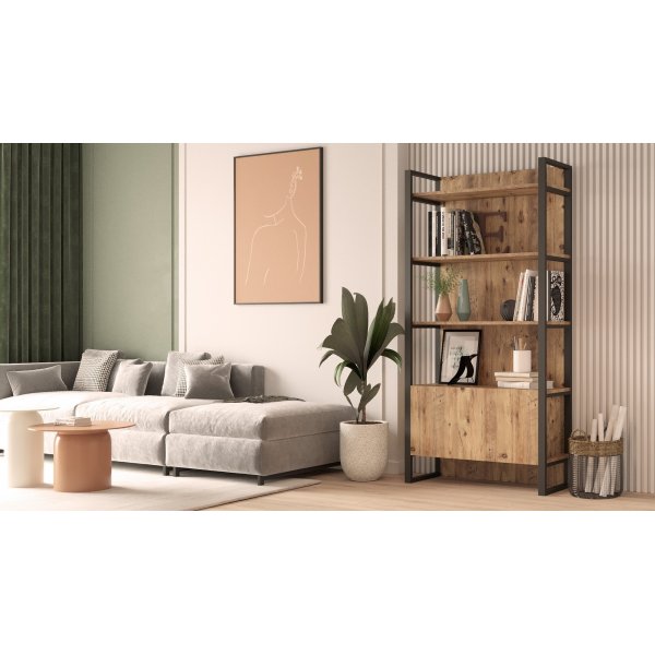 Bibliothèque métal 6 - Pin Bibliothèque métal 6 - Pin