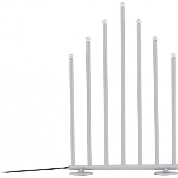 Björnfjället ljusstake 32 x 52 cm - Svart/Silver Björnfjället ljusstake 32 x 52 cm - Svart/Silver