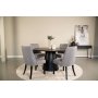 Melbourne matbord 120-165 cm - Svart