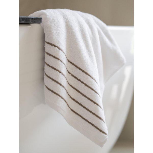 Serviette Carlton - Blanc