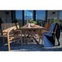 Murcia matbord - Teak - 200x90x75 + Trolja fr mbler