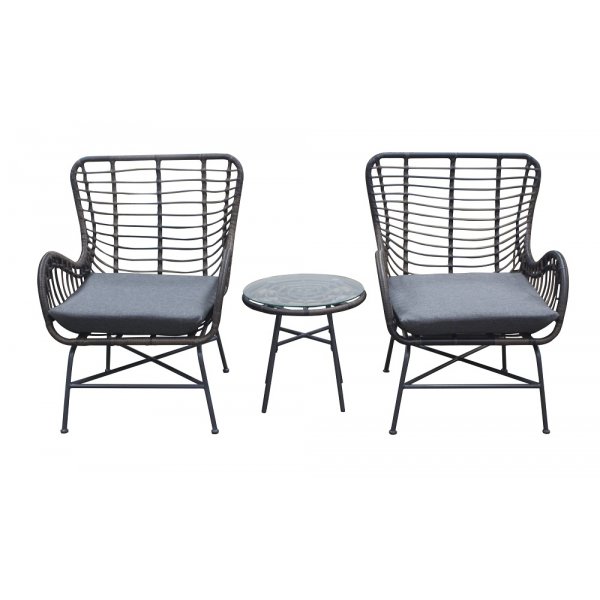 Groupe de mobilier d\\\'extérieur Draget avec coussins Groupe de mobilier d\\\'extérieur Draget avec coussins