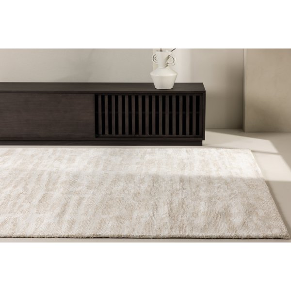 Milo's vloerkleed 290 x 200 cm - Beige/Wit