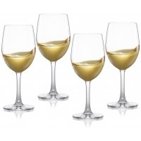 Pure & Simple vitvinsglas i kristall - 4 st Pure & Simple vitvinsglas i kristall - 4 st