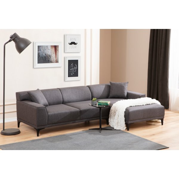 Canap divan Petra - Anthracite