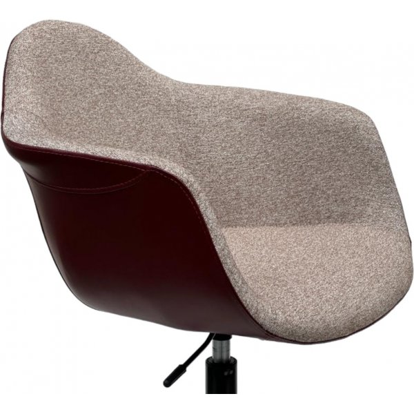 Chaise de bureau Move - Rouge/crme