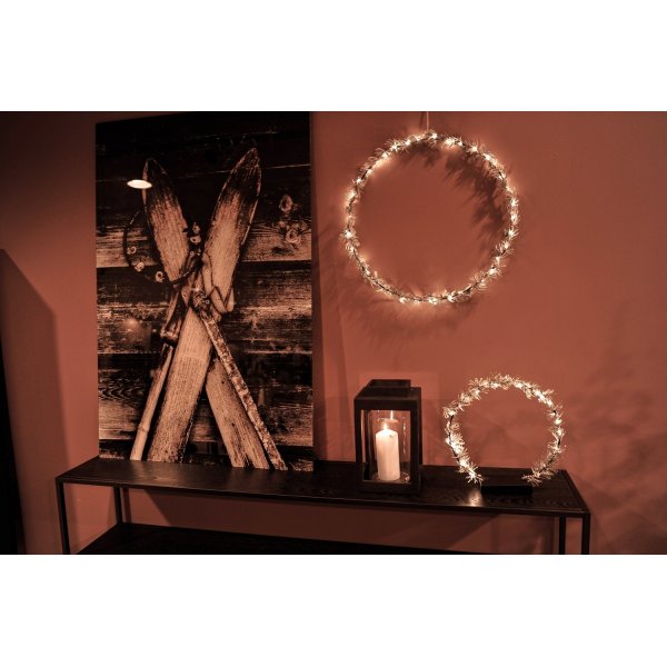 Couronne Starlight sur pied avec lumire LED