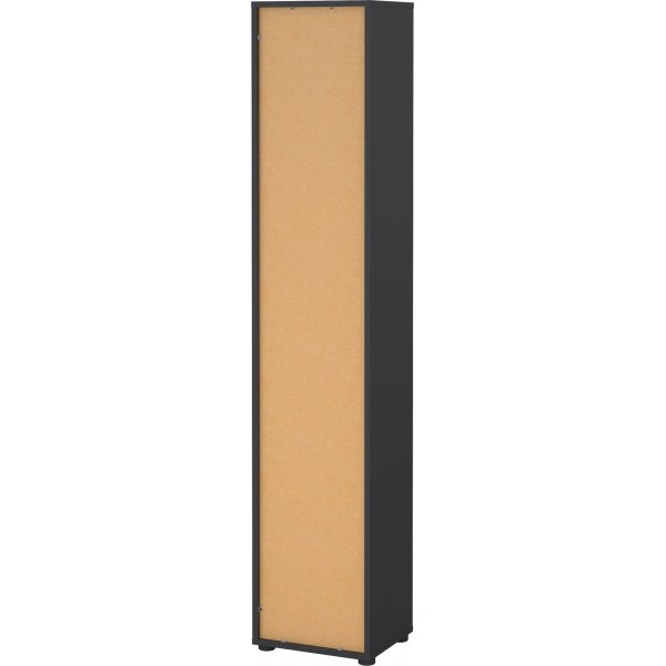 Sign bokhylla med avgränsare - Mattgrå/hickory Sign bokhylla med avgränsare - Mattgrå/hickory